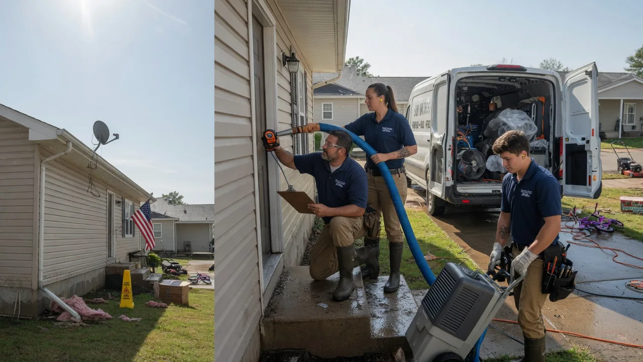 Ceiling Water Damage Restoration in Saint Charles, MN near me